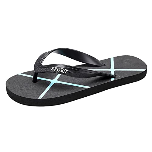 Rumity Flip-On Zehentrenner Herren Flip Flops Badelatschen Strandschuhe Duschlatschen Freizeit Zehenstegpantolette Beach Sandalen Badelatschen Damen Hausschuhe Damen Sommer von Rumity