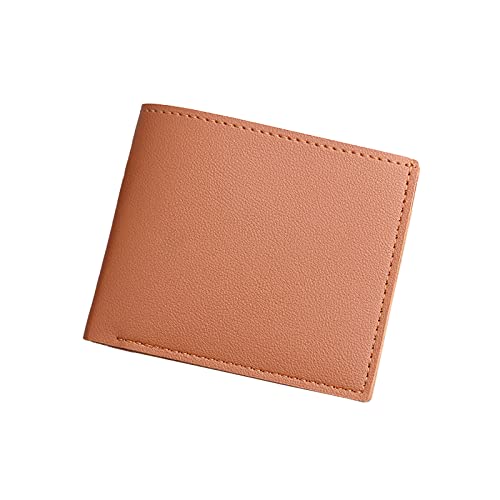 Rumity Geldbörse Herren Schutz Leder- Portmonee für Männer - Brieftasche Wallet Geldbörse Herren Geldbörse aus Karbonfaser-Leder Kreditkarten Geschenke Freund von Rumity