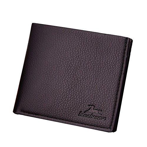 Rumity Geldbörse Herren|Wallet|Münzfach|Dreifach Faltbare Brieftasche|Portemonnaie für Männer|Geldbeutel |Brieftasche Herren|Leder|Carbon Gifts for Men Slim GeldböRse von Rumity