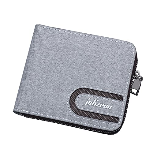 Rumity Geldbörse Herren mit Münzfach Leder Herren Mini Geldbeutel Flach Portemonnaie Geldklammer Slim Wallet Brieftasche Männer Herren Portemonnaie Leder Mappe Fahrzeugschein von Rumity