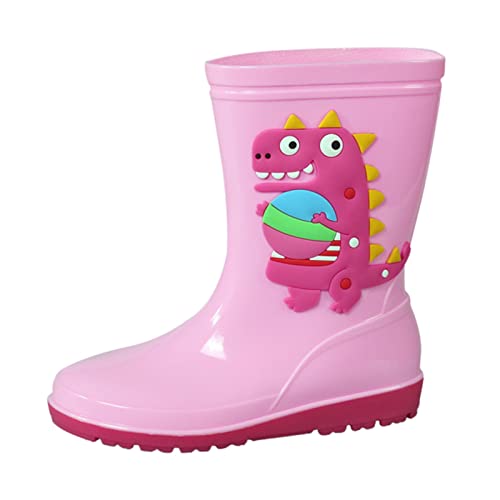 Rumity Kinder Gummistiefel Unisex PVC Regenstiefel Wasserdicht Kinder Gummistiefel Regenschuhe Gummistiefel Gr 19 Gummistiefel Gr 23 von Rumity