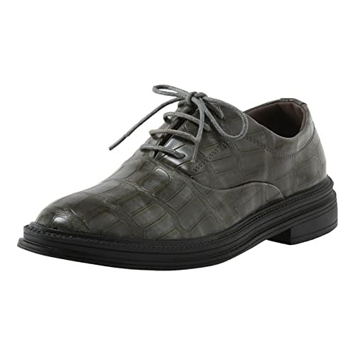 Rumity Schnürhalbschuhe Herren Jungen Anzugschuhe Derby Oxford Hochzeit Schuhe Schuhe Herren Leder Schuhe Herren 47 von Rumity