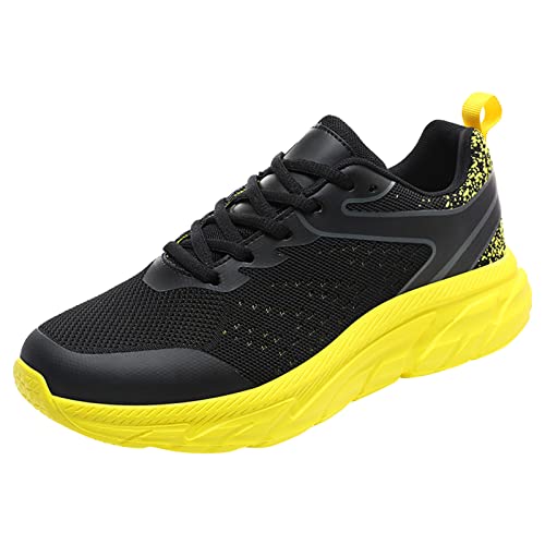 Rumity Turnschuhe Damen Herren Laufschuhe Sportschuhe Sneaker rutschfeste Gummisohlen Leichte und Atmungsaktiv für Gehen Laufen Joggen Hallenschuhe Herren Herren Turnschuhe 43 von Rumity