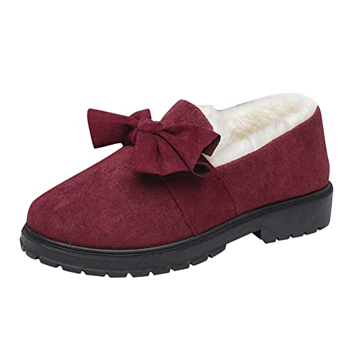 Unisex Hausschuhe Damen Winter Warm Plüsch Katzen Pantoffeln Paar Hausschuhe Weiche Bequeme Pantoffeln für Herren Mädchen Jungen PlüSch Hausschuhe Hausschuhe Mit Fell Hausschuhe Herren Lammfell von Rumity