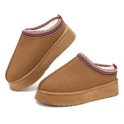 Rumkok Winterschuhe Damen, Winter Klassisch Warm Bequem Schlupfstiefel Schneestiefel Winterstiefel, Mode Wasserdicht Kurzschaft Gefüttert Stiefel Winterschuhe Boots für Den Außenbereic Rumkok Winterschuhe Damen, Winter Klassisch Warm Bequem Schlupfstiefel Schneestiefel Winterstiefel, Mode Wasserdicht Kurzschaft Gefüttert Stiefel Winterschuhe Boots für Den Außenbereic von Rumkok