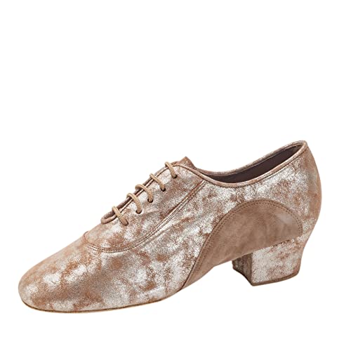 Rummos Damen Trainerschuhe R377 - Material: Leder/Nubuck - Farbe: Tan Cuarzo/LigBrown - Weite: Medium (Normal) - Absatz: 4,5 cm Cuban - Größe: EUR 38,5 von Rummos
