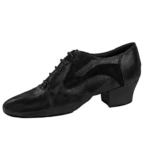 Rummos Damen Trainerschuhe R607 - Leder/Nubuck Schwarz - Medium (Normal) - 4,5 cm Cuban - EUR 38 von Rummos