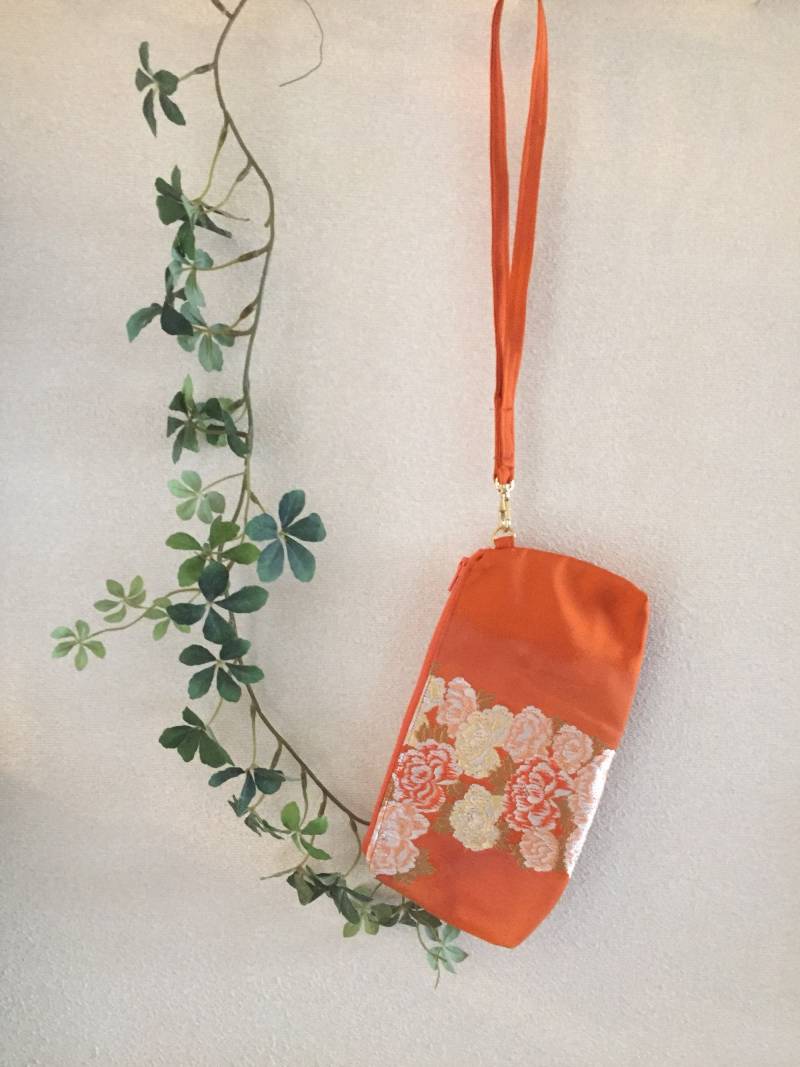 Obi/Kimono Tasche Ol768 Wunderschönes Mit Rosenstickerei Obi/Kimono Tasche Ol768 Wunderschönes Mit Rosenstickerei von RummyHandmade