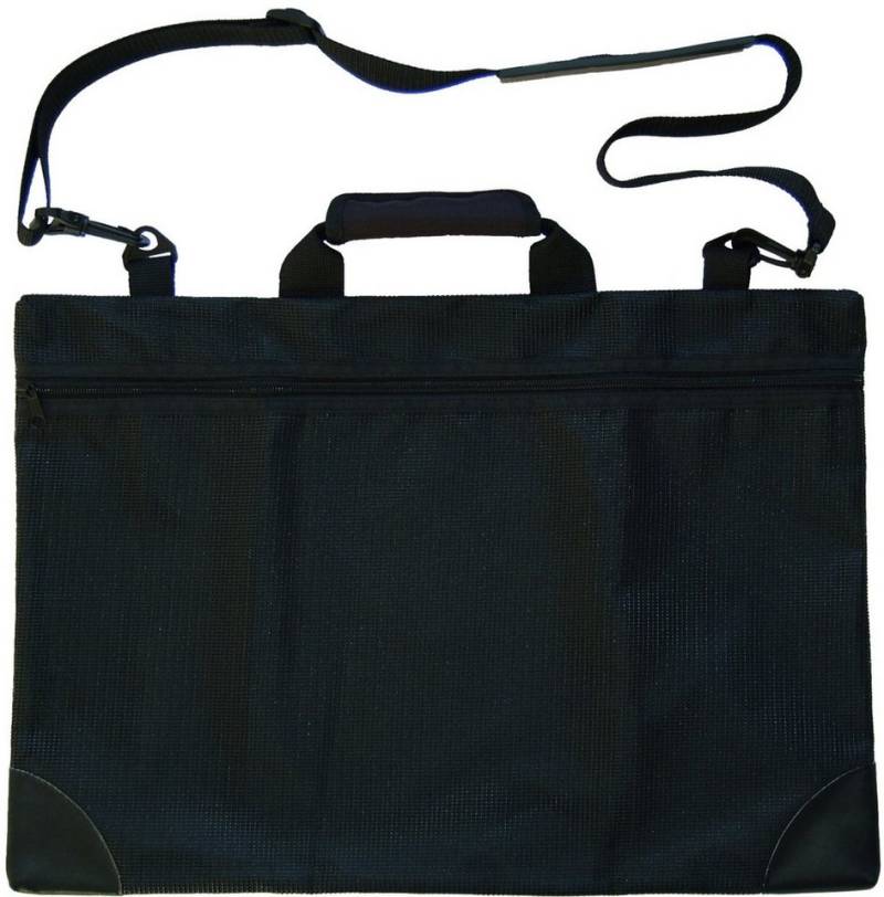 Rumold Umhängetasche Mesh bag Tasche mit Schultergurt A2 schwarz von Rumold