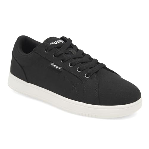 Rumpf 1534 Sneaker Leo EU 40.5 (7.5) schwarz mit weißer Sohle von Rumpf