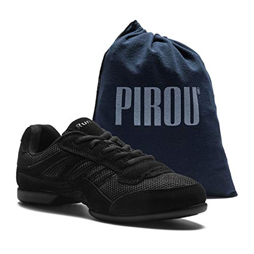 Rumpf Samba 1571 schwarz mit Pirou® Schuhbeutel 10 (EU 43/43.5) von Rumpf