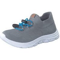 Run Lifewear Slip On Sneaker Jungen grau von Run Lifewear