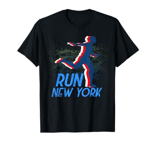 Run New York Shirt for Men, Marathon Runner Tshirt T-Shirt von Run New York Shirt Co