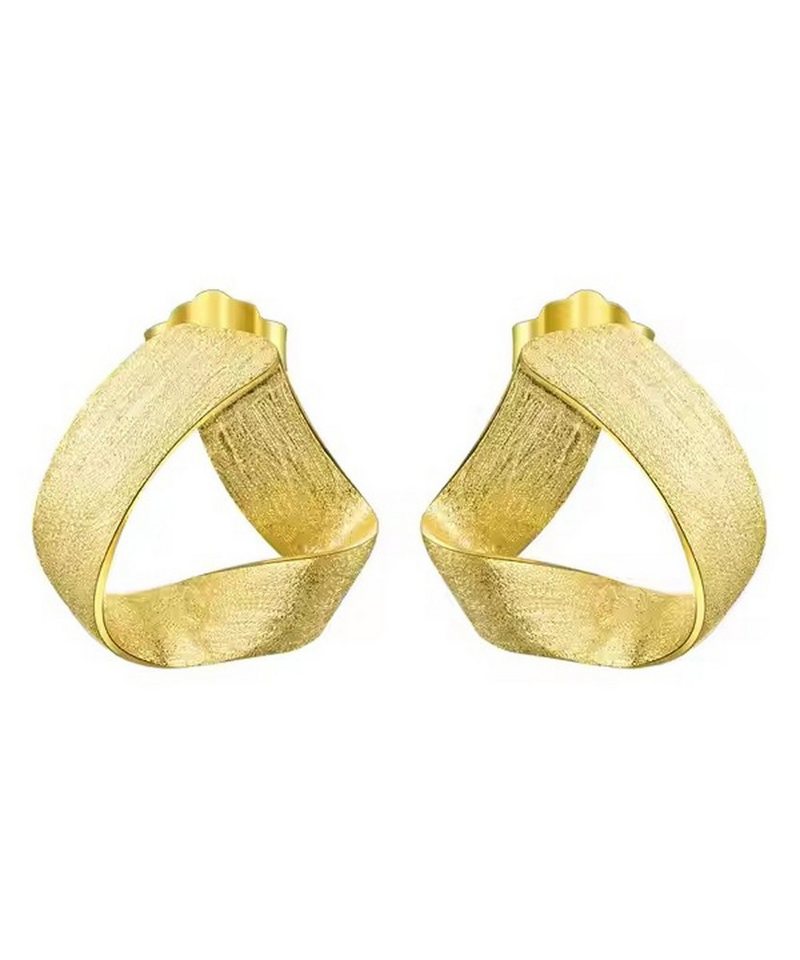 Runde Perlé Paar Ohrstecker große elegante Dreieck Ohrstecker, 925er Silber, 18K Gold, handgefertigte Ohrringe, 925er Silber, 18K Gold, Zirkonia Runde Perlé Paar Ohrstecker große elegante Dreieck Ohrstecker, 925er Silber, 18K Gold, handgefertigte Ohrringe, 925er Silber, 18K Gold, Zirkonia von Runde Perlé