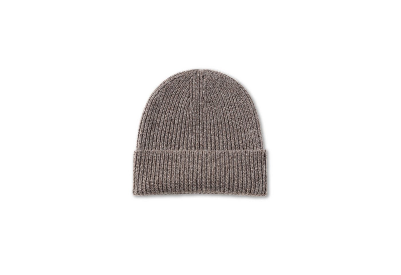 Runde Perlé Strickmütze Weiche Beanie aus 100% Wolle für Männer, Unisex Strickmütze doppelt gefüttert, warm & weich, schwarz, braun, grau von Runde Perlé