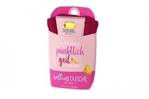 Duschgel Pflegedusche Wellness-Dusche Handtuch für Dich Geschenkset Thema: "Mama/Papa/Emotionen" (1, Pünktlich oder ... - 1087151) von Rungassi