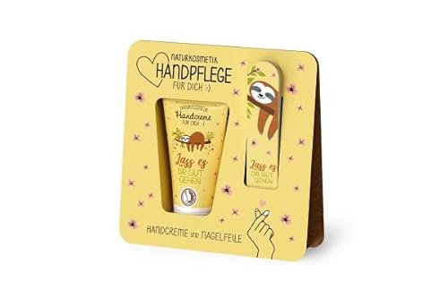 Handpflege Handcreme Nagelfeile Naturkosmetik 30 ml (Liter: 198,33 €) (Lass es dir gut ... - Gelb - 1196771, 30 ml - 12 cm) von Rungassi
