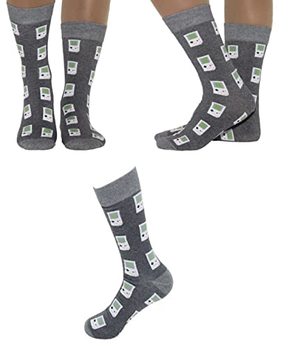 Rungassi 2er Set (2 Paar) Herren Crazy Socken 3/4 Länge Gr. 42-47 Gameboy von Rungassi