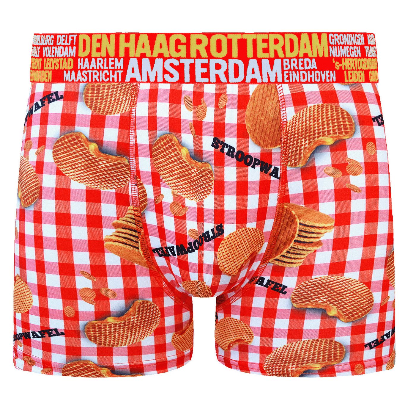 Rungassi Boxershorts Herren Boxershort City Boxershorts Stroopwafel" Amsterdam 022 Größe:" von Rungassi