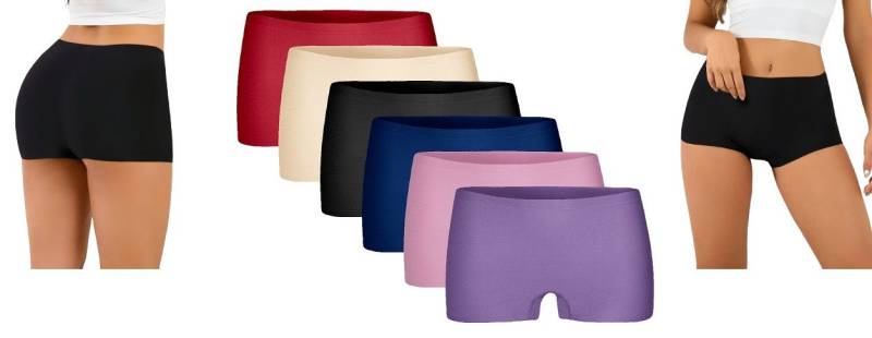 Rungassi Hüftpanty 6er Set Hüftslip Slip Boxershort Damen Unterwäsche 953 Größe: 2XL-3XL von Rungassi