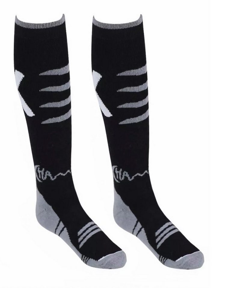 Rungassi Skistrümpfe 2 Paar ChamoniX Wintersocken Skisocken Sportsocken Wandersocken von Rungassi