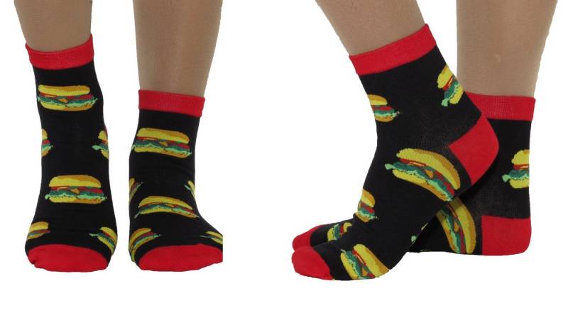 Rungassi Socken 2er Set (2 Paar) Herren Crazy Socken Kurze Länge G von Rungassi