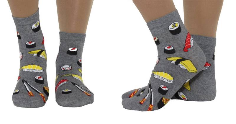 Rungassi Socken 2er Set (2 Paar) Herren Crazy Socken Kurze Länge G von Rungassi