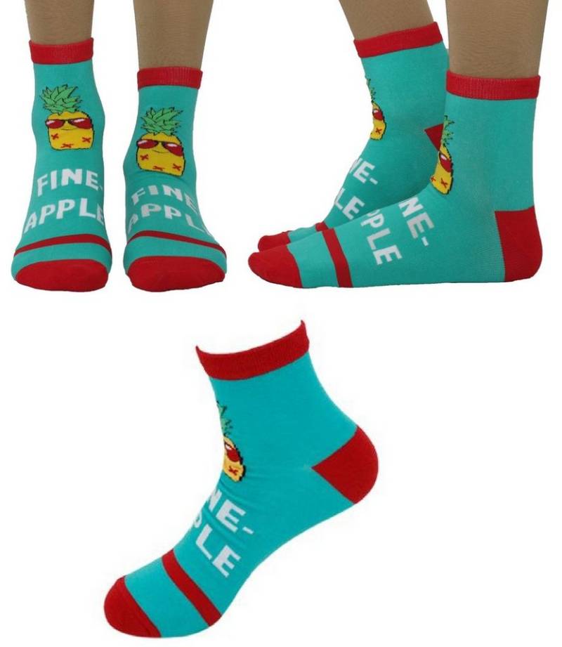 Rungassi Socken 2er Set (2Paar) Damen Crazy Socken 3/4 Lang Gr.39- von Rungassi