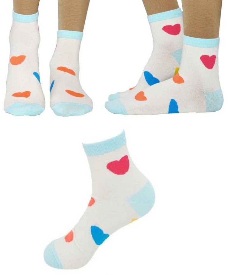 Rungassi Socken 2er Set (2Paar) Damen Crazy Socken 3/4 Lang Gr.39- von Rungassi