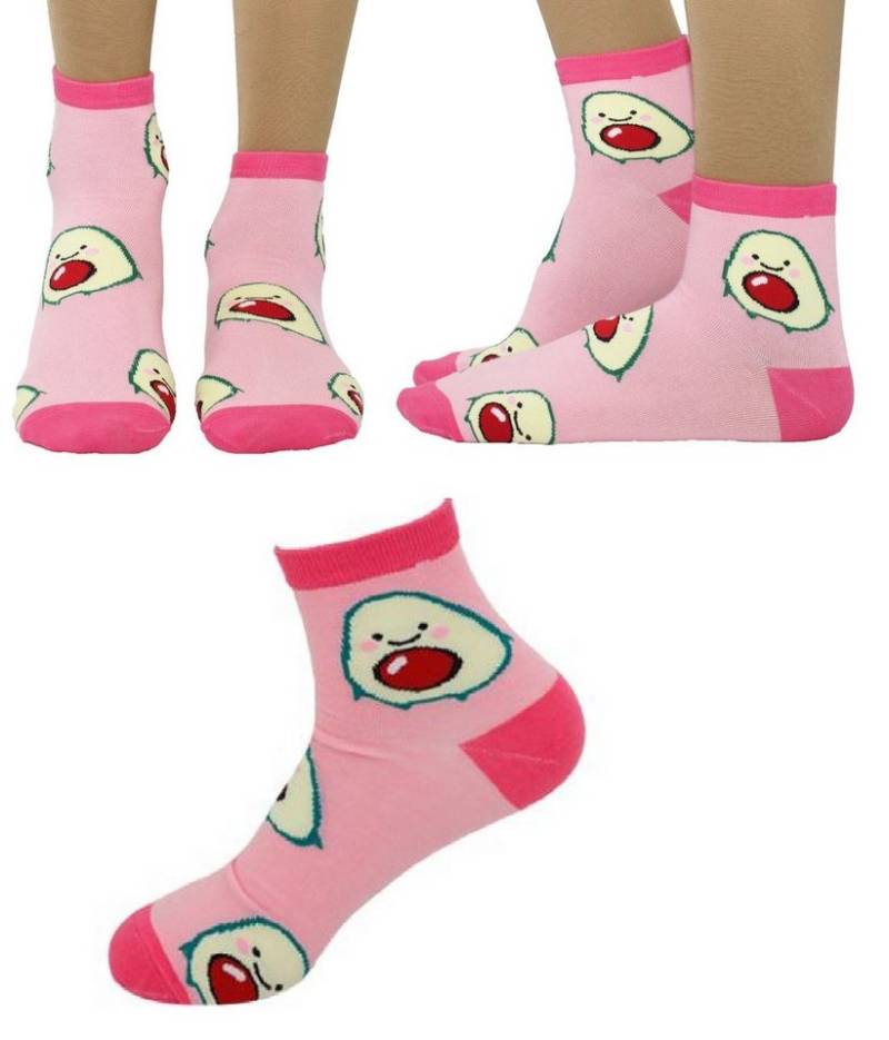 Rungassi Socken 2er Set (2Paar) Damen Crazy Socken 3/4 Lang Gr.39- von Rungassi