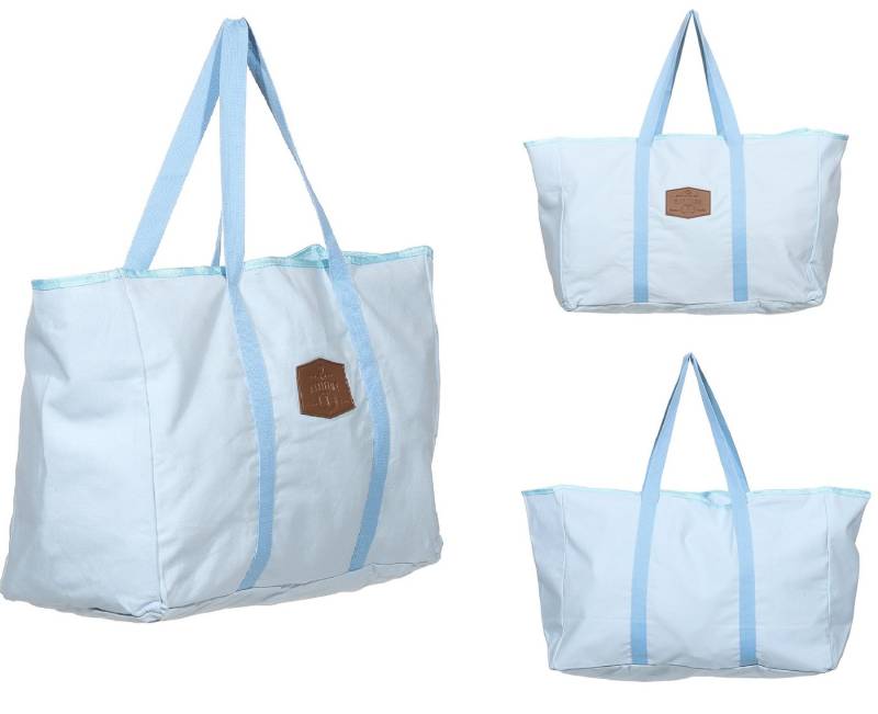 Rungassi Strandtasche Rungassi Strandtasche Badetasche Tasche Shopper XXL Farbe: hellblau von Rungassi