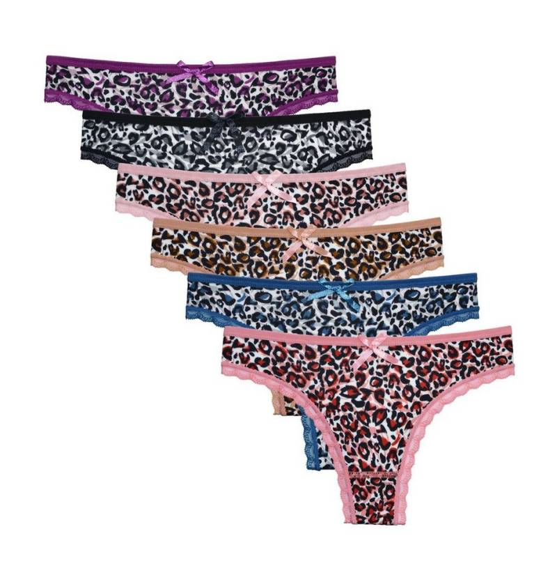 Rungassi Tanga 6er Set Tanga String Tangaslip einfarbig 808 M von Rungassi