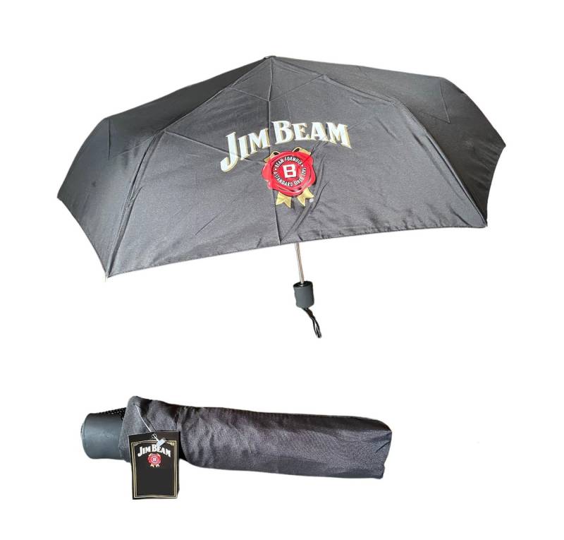 Rungassi Taschenregenschirm Jim Beam Automatik Regenschirm Taschenschirm Schirm Ø 95cm von Rungassi