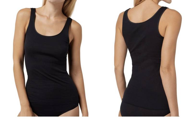 Rungassi Unterhemd 2er Set Damen Unterhemd Baumwolle Tank Top Achselhemd Damentop 811 von Rungassi