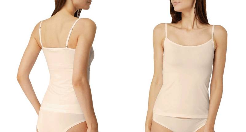 Rungassi Unterhemd 2er Set Damen Unterhemd Tank Top Achselhemd Damentop 711 Beige Größe: von Rungassi