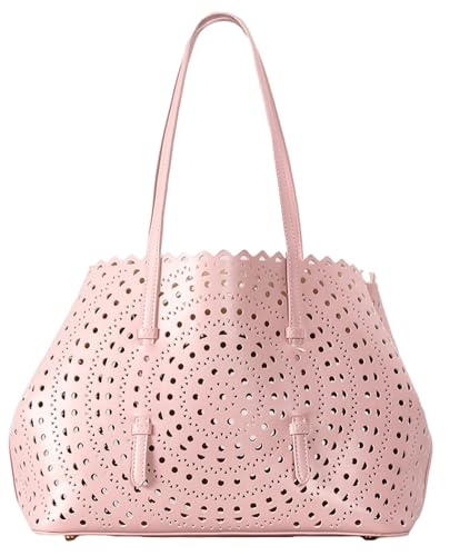 Damen-Handtasche, hohl, veganes Leder, klein, Sommer, Strand, Schultertasche, Handtasche, Crossbody-Tasche, A-rosa, Einheitsgröße Damen-Handtasche, hohl, veganes Leder, klein, Sommer, Strand, Schultertasche, Handtasche, Crossbody-Tasche, A-rosa, Einheitsgröße von Rungion