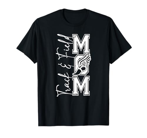 Leichtathletik Mama, Langlaufbahn, Track Mom T-Shirt Leichtathletik Mama, Langlaufbahn, Track Mom T-Shirt von Running Shoe, Track Season