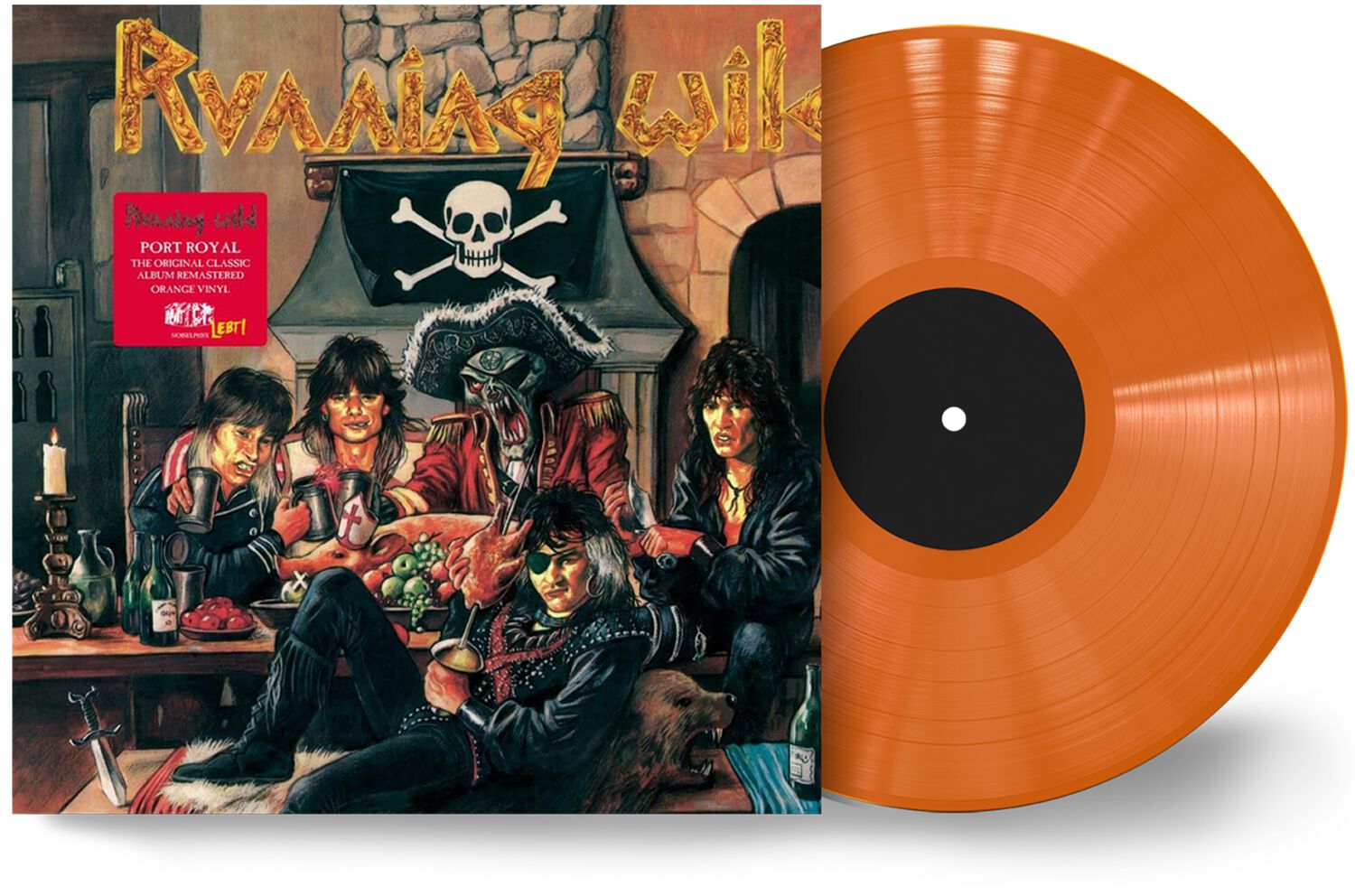 Port royal von Running Wild - LP (Coloured, Re-Release, Standard) von Running Wild