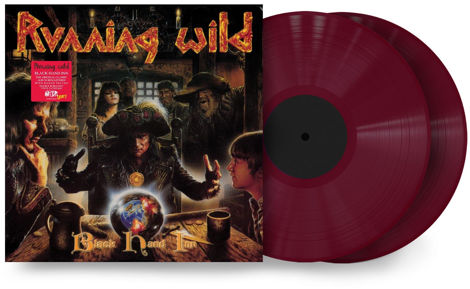 Running Wild Black hand inn LP farbig von Running Wild