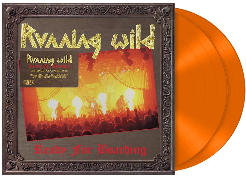 Running Wild Ready for boarding LP multicolor von Running Wild