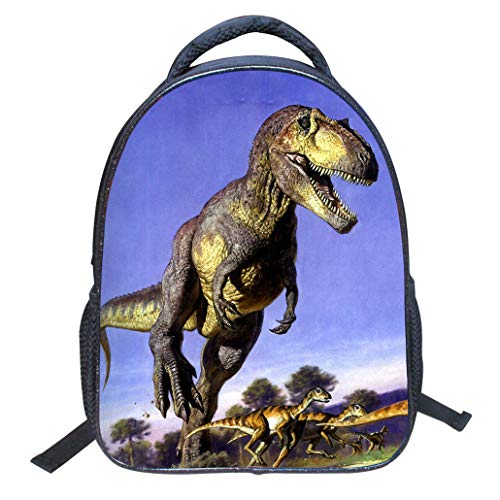 Runuo Kindergartenrucksäcke,3D Animal Print Dinosaurier Kindergarten Kleinkind Schultaschen Kinder Rucksäcke Wandern Daypacks von Runuo