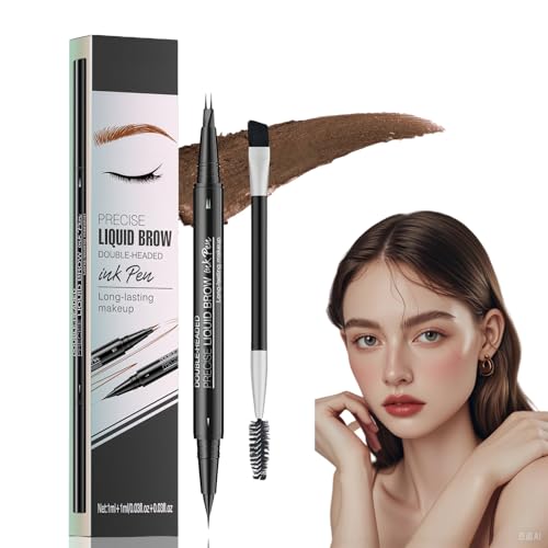 Microblading-Augenbrauenstift, 2 Gabelspitzen und präzise Pinselspitze, sofortige Schaffung natürlicher 3D-Beauty-Augenbrauen, wasserdichter Augenbrauenstift mit langanhaltender Wirkung Microblading-Augenbrauenstift, 2 Gabelspitzen und präzise Pinselspitze, sofortige Schaffung natürlicher 3D-Beauty-Augenbrauen, wasserdichter Augenbrauenstift mit langanhaltender Wirkung von Ruojiar