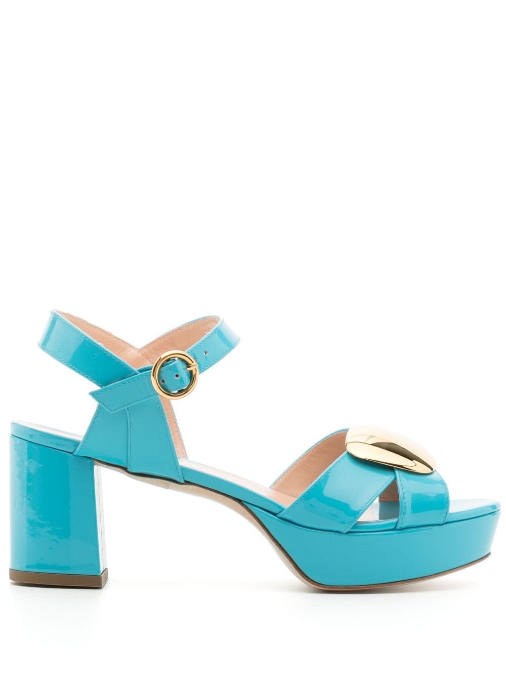 Rupert Sanderson Plateau-Sandalen - Blau von Rupert Sanderson