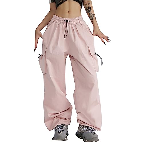 Rusaly Damen Sommerhose Leinen Strandhose Freizeithose Jogginghose Haremshose Mädchen Casual Strandhose Leinenhose Langhose Freizeithose lang Hosen von Rusaly