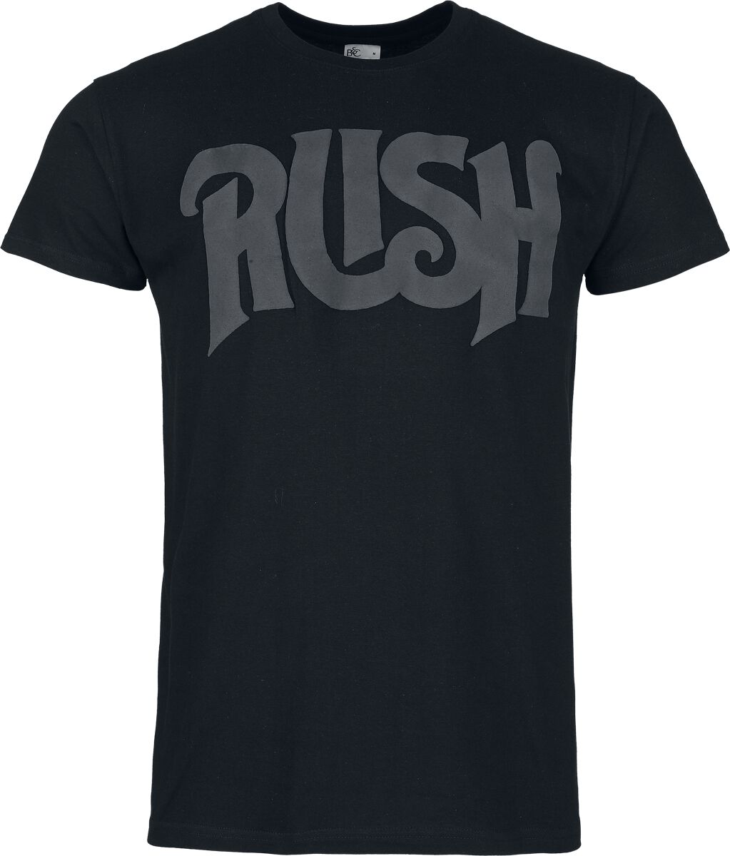 Rush Logo 3D Druck T-Shirt schwarz in XXL von Rush
