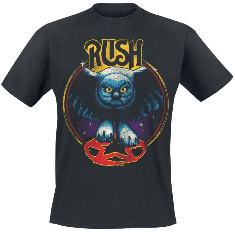 Rush Owl Star T-Shirt schwarz in L von Rush