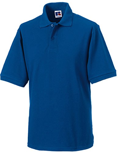 Russell Collection r-599 m-0 Poloshirt aus robustem Baumwollmischgewebe bis Größe 4XL L Blau - Königsblau von Russell