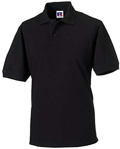 Russell Collection r-599 m-0 Poloshirt aus robustem Baumwollmischgewebe bis Größe 4XL M Noir - noir von Russell