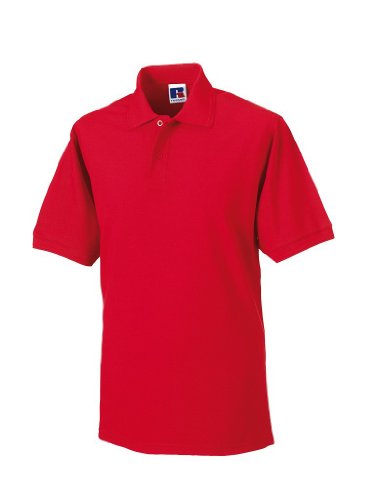 Russell Collection r-599 m-0 Poloshirt aus robustem Baumwollmischgewebe bis Größe 4XL XXXX-Large rot - rot Russell Collection r-599 m-0 Poloshirt aus robustem Baumwollmischgewebe bis Größe 4XL XXXX-Large rot - rot von Russel Collection