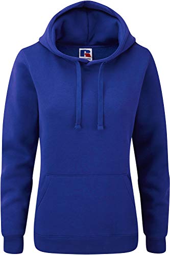 Russel Europe Authentic Damen Hooded Sweat Kapuzenpullover Hoodie, Größe:M, Farbe:Bright Royal von Russell Athletic